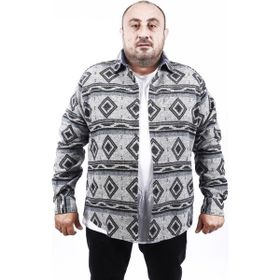 Starbattal 22213 Siyah Büyük Beden Erkek Gömlek