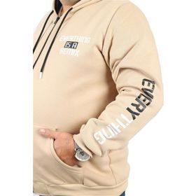 Starbattal 22737 Büyük Beden Bej Erkek Sweatshirt