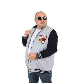 Starbattal 22753 Büyük Beden Gri Melanj Erkek Mont