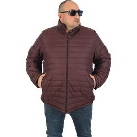 Starbattal 22820 Bordo Büyük Beden Erkek Mont