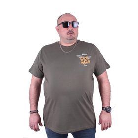 Starbattal 23100 Haki Büyük Beden Erkek T-shirt