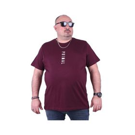 Starbattal 23102 Mürdüm Büyük Beden Erkek T-shirt