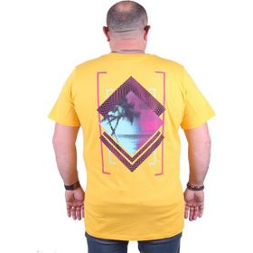 Starbattal 23103 Sarı Büyük Beden Erkek T-shirt