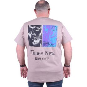 Starbattal 23104 Toprak Büyük Beden Erkek T-shirt