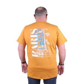 Starbattal 23105 Hardal Büyük Beden Erkek T-shirt