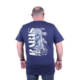 Starbattal 23105 Marin Büyük Beden Erkek T-shirt