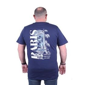 Starbattal 23105 Marin Büyük Beden Erkek T-shirt