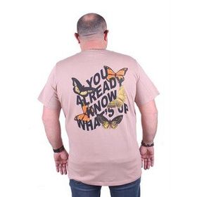 Starbattal 23107 Bej Büyük Beden Erkek T-shirt