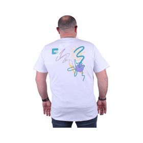 Starbattal 23108 Beyaz Büyük Beden Erkek T-shirt