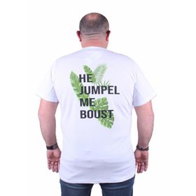 Starbattal 23109 Beyaz Büyük Beden Erkek T-shirt