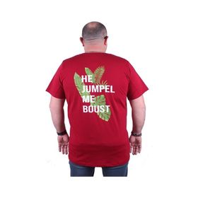 Starbattal 23109 Bordo Büyük Beden Erkek T-shirt