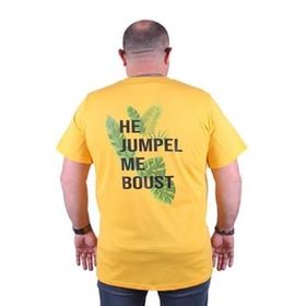 Starbattal 23109 Sarı Büyük Beden Erkek T-shirt