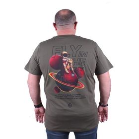 Starbattal 23110 Haki Büyük Beden Erkek T-shirt