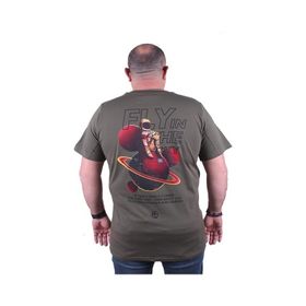 Starbattal 23110 Haki Büyük Beden Erkek T-shirt