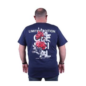 Starbattal 23111 Marin Büyük Beden Erkek T-shirt