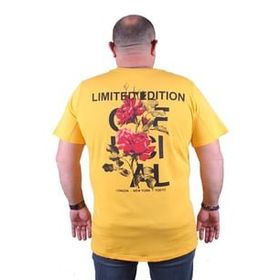 Starbattal 23111 Sarı Büyük Beden Erkek T-shirt