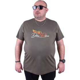 Starbattal 23112 Haki Büyük Beden Erkek T-shirt