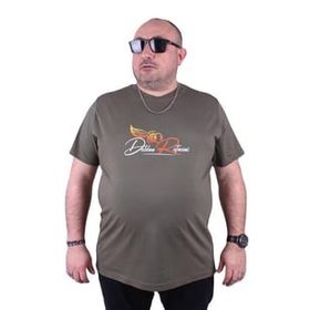 Starbattal 23112 Haki Büyük Beden Erkek T-shirt