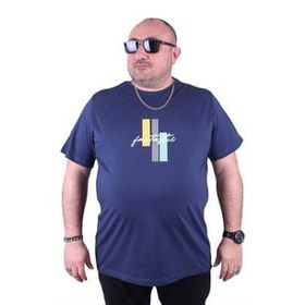 Starbattal 23121 Marin Büyük Beden Erkek T-shirt