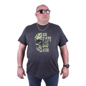 Starbattal 23126 Antrasit Melanj Erkek T-shirt