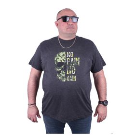 Starbattal 23126 Antrasit Melanj Erkek T-shirt