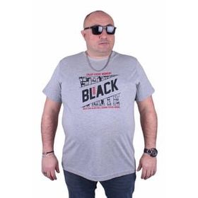 Starbattal 23127 Gri Melanj Erkek T-shirt