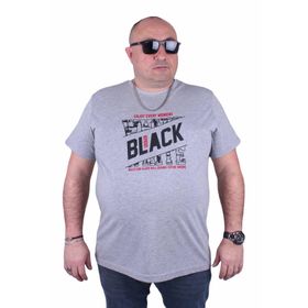 Starbattal 23127 Gri Melanj Erkek T-shirt