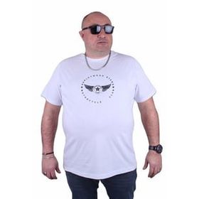 Starbattal 23130 Beyaz Büyük Beden Erkek Sweatshirt
