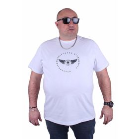 Starbattal 23130 Beyaz Büyük Beden Erkek Sweatshirt