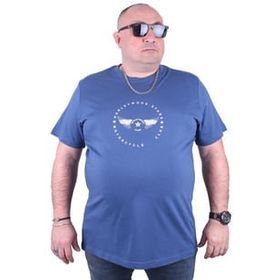 Starbattal 23130 İndigo Büyük Beden Erkek T-shirt
