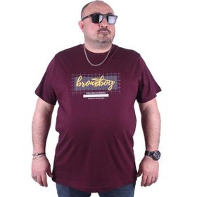 Starbattal 23131 Mürdüm Erkek T-shirt