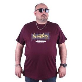 Starbattal 23131 Mürdüm Erkek T-shirt