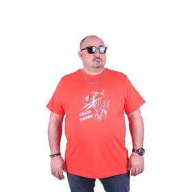 Starbattal 23132 Nar Çiçeği Büyük Beden Erkek T-shirt