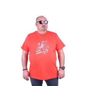 Starbattal 23132 Nar Çiçeği Büyük Beden Erkek T-shirt