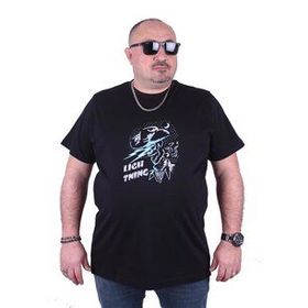 Starbattal 23132 Siyah Büyük Beden Erkek T-shirt