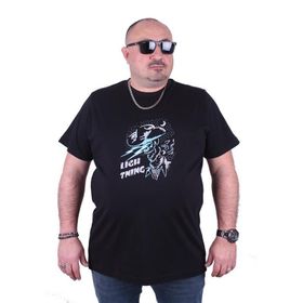 Starbattal 23132 Siyah Büyük Beden Erkek T-shirt