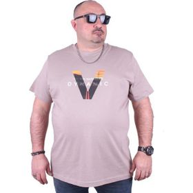 Starbattal 23133 Toprak Büyük Beden Erkek T-shirt