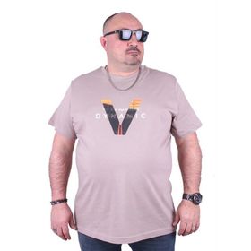 Starbattal 23133 Toprak Büyük Beden Erkek T-shirt