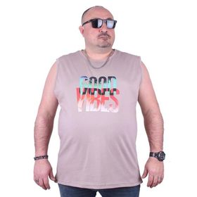 Starbattal 23141 Toprak Büyük Beden Erkek T-shirt