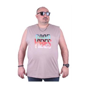 Starbattal 23141 Toprak Büyük Beden Erkek T-shirt
