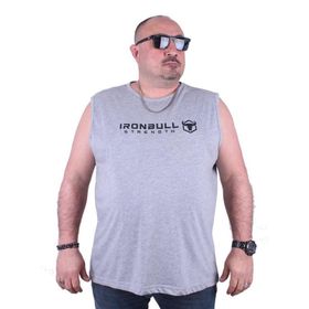 Starbattal 23144 Gri Melanj Büyük Beden Erkek T-shirt