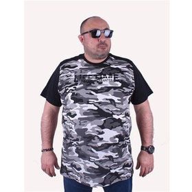 Starbattal 23147 Füme Büyük Beden Erkek T-shirt