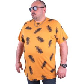 Starbattal 23149 Hardal Büyük Beden Erkek T-shirt