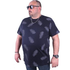 Starbattal 23149 Lacivert Büyük Beden Erkek T-shirt