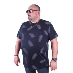 Starbattal 23149 Lacivert Büyük Beden Erkek T-shirt