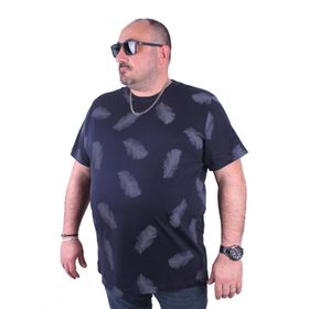 Starbattal 23149 Lacivert Büyük Beden Erkek T-shirt