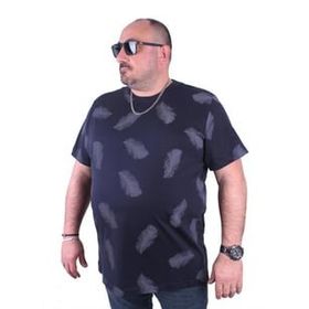 Starbattal 23149 Lacivert Büyük Beden Erkek T-shirt