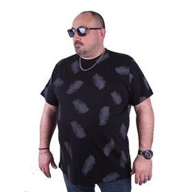 Starbattal 23149 Siyah Büyük Beden Erkek T-shirt