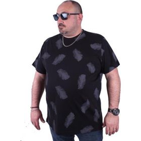 Starbattal 23149 Siyah Büyük Beden Erkek T-shirt