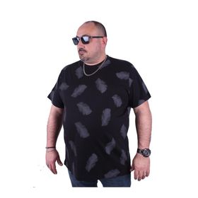 Starbattal 23149 Siyah Büyük Beden Erkek T-shirt